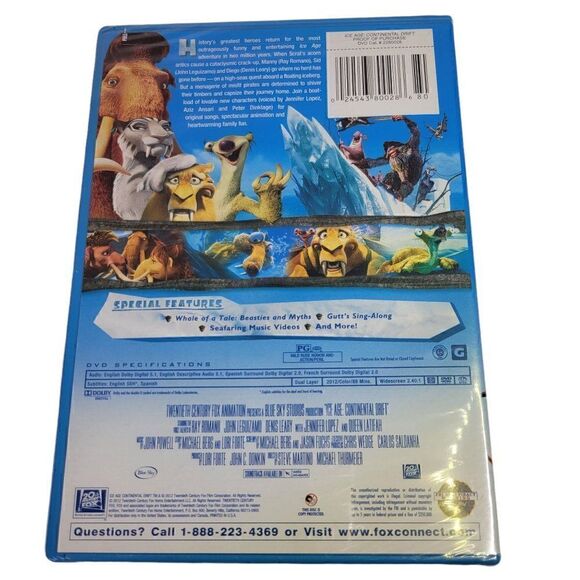 Ice Age Continental Drift DVD New Sealed - Picture 2 of 4
